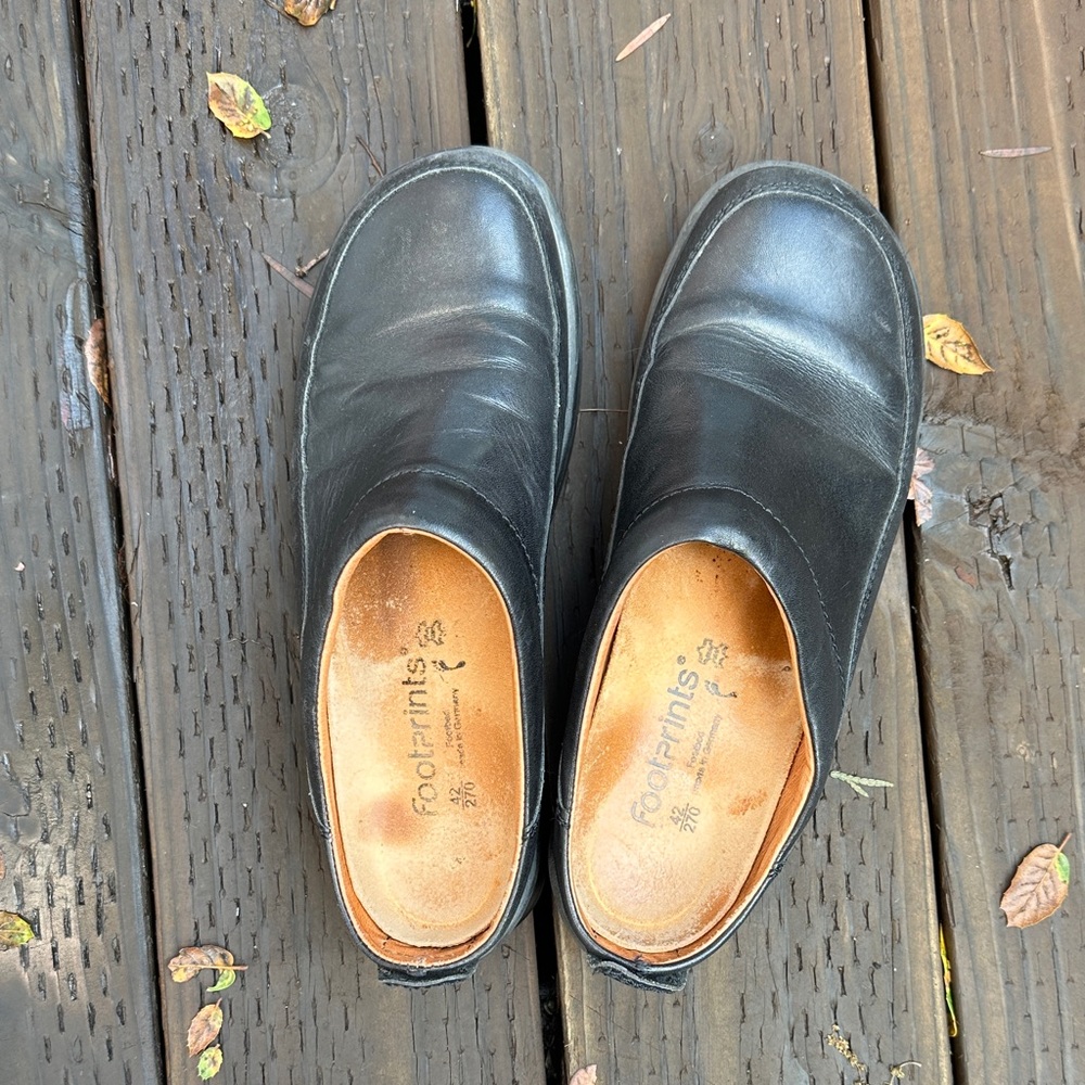 Birkenstock Black Leather Men's Loafers